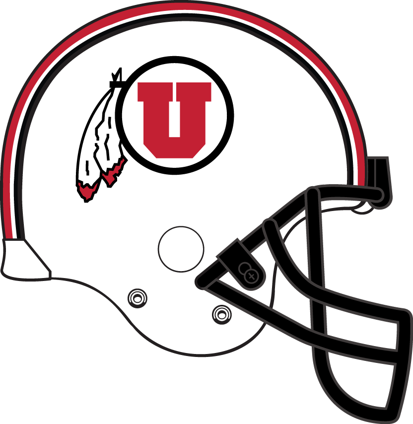 Utah Utes 2014-Pres Helmet Logo v2 iron on transfers for clothing